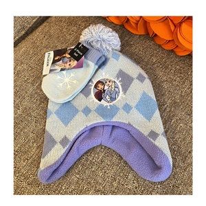❣️🆕Disney Frozen Hat & Mitten 2PC Matching Set❣️